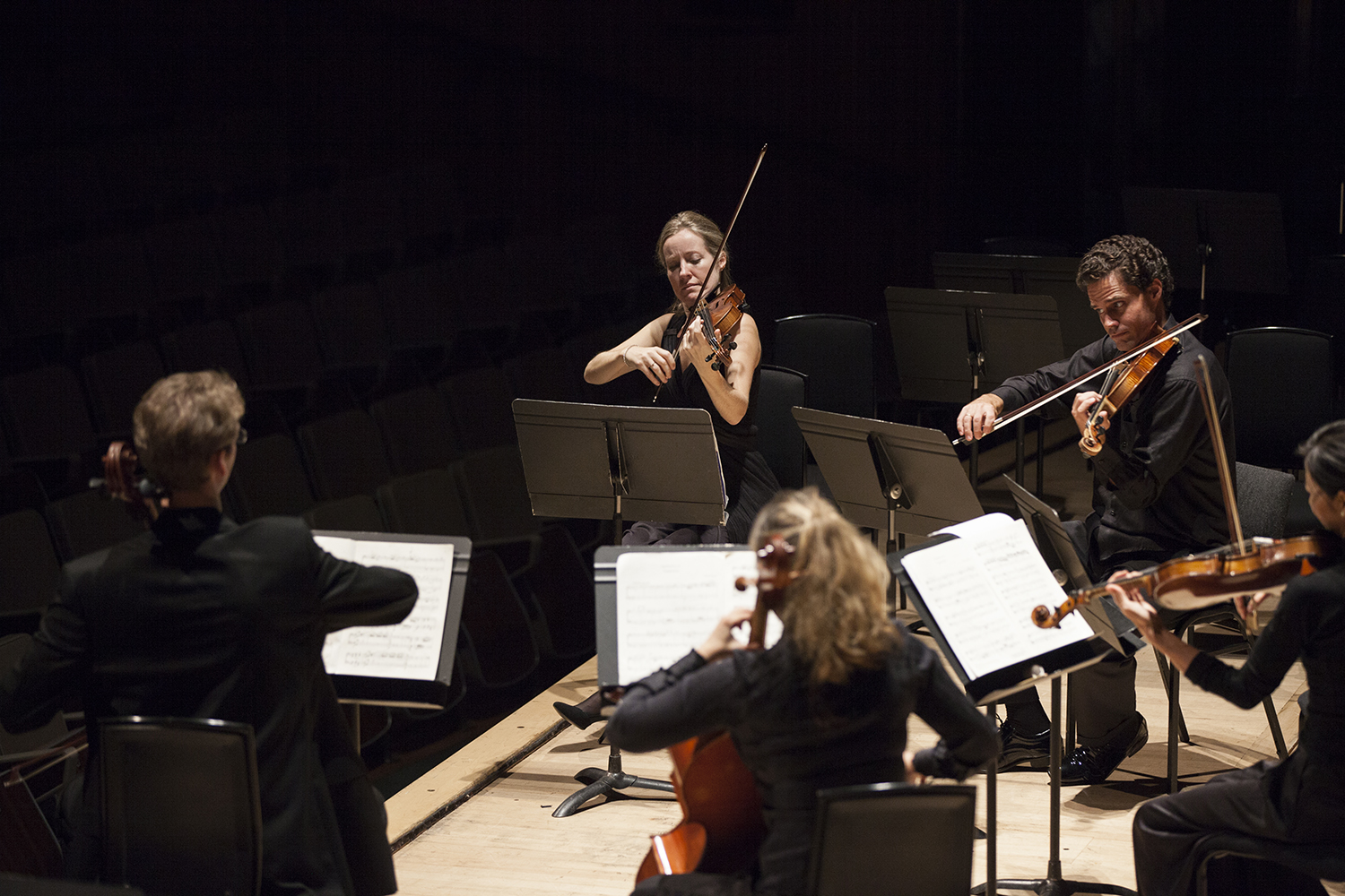 Philharmonia Chamber Players on stage