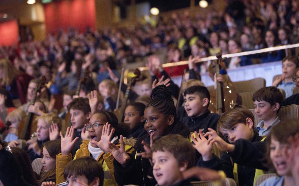 Philharmonia Orchestra Unwrapped c. Belinda Lawley